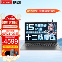 Lenovo 联想 小新Pro16 标压i5-12500H 40G内存 1T固态丨定制 IPS全高清屏 游戏级锐炬显卡 WiFi6 星空灰