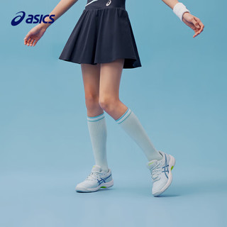 亚瑟士（asics）童装2024年女童夏轻薄柔软飘逸运动网球裙短裙子332241124067 50藏青色 130