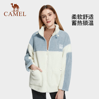 88VIP：CAMEL 骆驼 女士羊羔绒短外套 A1W1VV123