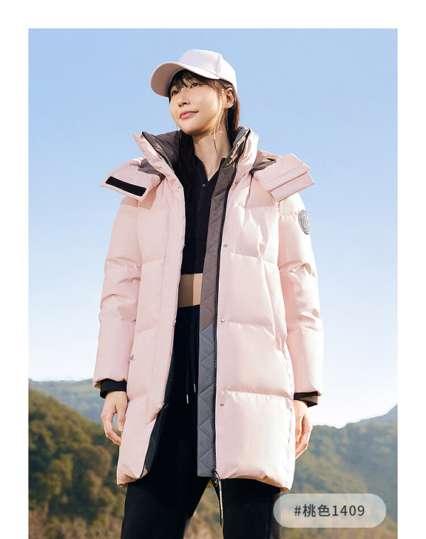 49元】波司登女士羽绒服_bosideng 波司登 时尚运动羽绒服 女冬季中长