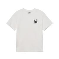 MLB 男女童队标logoT恤休闲时尚宽松舒适百搭简约短袖上衣夏