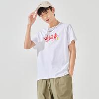XTEP 特步 运动T恤男夏季透气针织衫百搭宽松运动短袖T