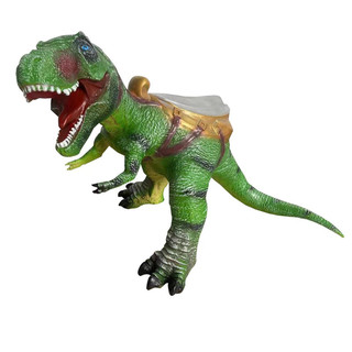 久好恐龙玩具可坐可骑霸王龙动物模型大号仿真软胶超大塑胶软儿童宝宝 特大号霸王龙【70cm】可发声