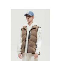 极简系列 冬季简约保暖立领羽绒背心男羽绒马夹外套