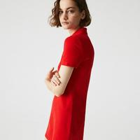 法国拉科斯特 LACOSTE女装春夏法式修身短袖POLO连衣裙