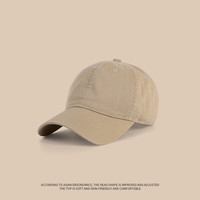 川玖田一大头帽男 棒球帽男士 春秋软顶鸭舌帽潮流帽本命红色加大码棒球帽