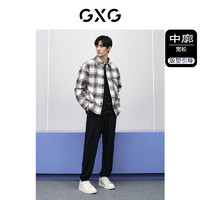 GXG 男装商场同款长袖衬衫2024年春季新品GFX10301201