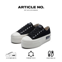 【佳敏佳雪】ARTICLE NO.松糕鞋增高厚底小白鞋帆布鞋
