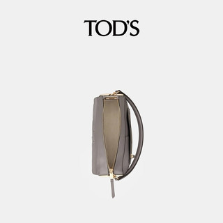 TOD'S女士T CASE小号皮革波士顿包斜挎包 灰色 PZ