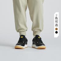 限尺码：CAT 男士牛皮革橡胶底户外休闲经典耐磨低帮休闲鞋