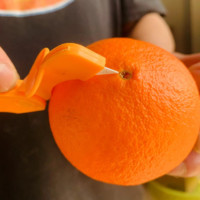 利瓷 陶瓷剥橙子多功能石榴开橙器火龙果柚子橘子剥皮神器陶瓷刀片
