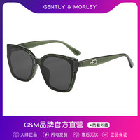 88VIP：GENTLY MORLEY GM墨镜女款高级感显脸小太阳镜男2024新款防紫外线防晒方圆脸眼镜