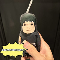 KUNENG 酷能 会说话的超哥 火影忍者手游蜡笔小超玩偶挂件钥匙扣毛绒玩具礼物 带土发声娃娃挂件