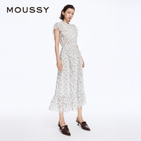 MOUSSY 摩西 2024夏季新品法式度假风碎花茶歇裙连衣裙女010HSH30-2981