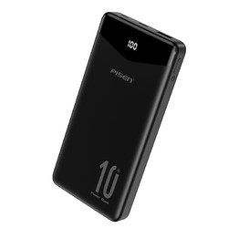 PISEN 品胜 充电宝10000毫安自带四线便携移动电源type+lighting+安卓USB