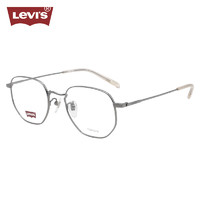 李维斯（Levi's）眼镜框架LV7123/CN 6LB+蔡司泽锐1.74防蓝光PLUS镜片 6LB枪色