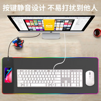 Dxwriter 大象键盘 静音键盘有线超薄台式电脑笔记本女生办公巧克力键盘鼠标套装无线