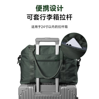 MOONMIX旅行包女士大容量短途旅游行李包袋干湿分离手提运动包收纳袋 苍岭绿 苍岭绿（干湿分离）
