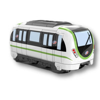 RUIYIN 瑞银 苏州地铁Q版列车模型合金列车火车头静态男孩玩具儿童小车 一号线