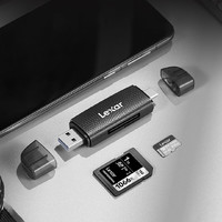 Lexar 雷克沙 USB3.2双接口读卡器 TF/SD二合一  标配（A+C双接口）