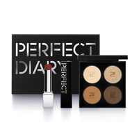 Perfect Diary 完美日记 口红眼影礼盒 (仿生膜精华口红#703 3.3g+四色精萃眼影#01 9g)