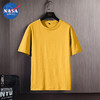 NASA RHUDE 纯棉短袖t恤男士夏季薄款透气休闲时尚纯色ins半袖上衣服