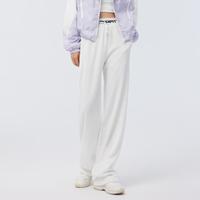 森马 Semir【慵懒百搭】夏季长裤女撞色针织阔腿长裤显瘦显腿长肌理休闲裤女