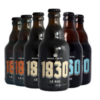 罗斯福（临期啤酒）精酿啤酒 果味啤酒 啤酒 口粮啤酒 精酿尝鲜 1830各2瓶 330mL 6瓶 组合装