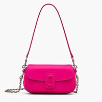 MARC JACOBS 马克·雅克布 THE J MARC 系列 女士牛皮革手提包 2P4HSH035H02 热情粉 小号