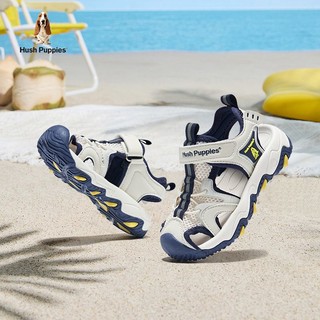 暇步士 童鞋儿童凉鞋夏季新款透气女童包头凉鞋中大童男童沙滩鞋子