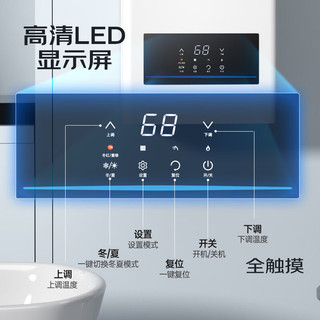 现代燃气壁挂炉20KW天然气供暖炉家用燃气热水器地暖暖气片采暖热水炉恒温ECO节能供暖洗浴两用C(02X)