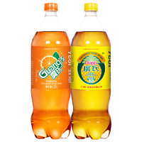 Guang’s 广氏 菠萝啤1.25L+橙宝1.25L大瓶装 广式果味碳酸饮料 菠萝啤上新