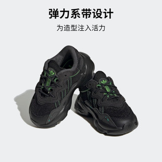 adidas阿迪达斯三叶草OZWEEGO EL I男婴童运动学步鞋HR0242 黑 20(115mm)