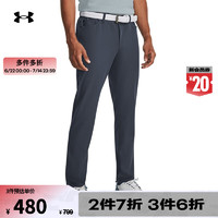 安德玛（UNDERARMOUR）Drive男子5口袋高尔夫运动长裤1364934 暴雨灰044 38/32