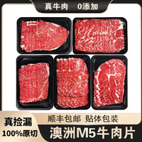 澳洲 进口和牛M5原切牛肉片*5盒