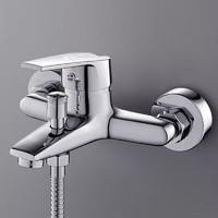 杜邦（DUPONT）世界500强全铜混水阀淋浴冷热水龙头卫生间浴室简易浴缸花洒套装