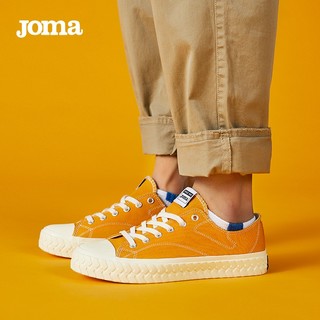 JOMA荷马男女鞋经典低帮帆布鞋夏季板鞋款百搭休闲鞋 黄色（男款） 43