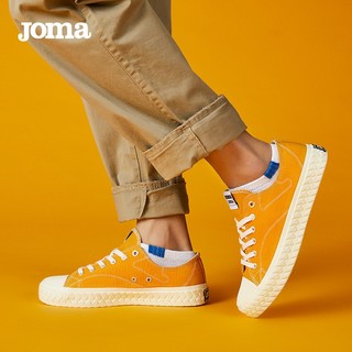 JOMA荷马男女鞋经典低帮帆布鞋夏季板鞋款百搭休闲鞋 黄色（男款） 43
