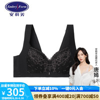 安莉芳舒适薄款大胸显小内衣女士全罩杯侧收副乳无钢圈文胸 经典夹碗杯混合色1MX1 75E 34/75E