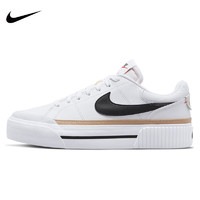 NIKE耐克 yykids WMNS COURT LEGACY LIFT 儿童厚底低帮运动休闲板鞋 DM7590-100 38.5码