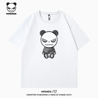 HIPANDA 你好熊猫 260g重磅纯棉T恤 多色可选