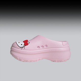 adidas ORIGINALS Adifom Stan Hello Kitty联名款 女子洞洞鞋 IG4446 清澈粉/红 36.5