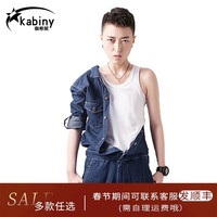 kabiny 束胸les tt束身衣 无绷带加强 束胸背心内衣 长款外穿 010 046白色 XXL