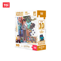 TOI二代进阶哈利波特故事拼图玩具幼儿早教拼图男孩玩具女孩儿童3-4-5-6岁宝宝带收纳袋 10阶哈利波特的片刻记忆 收纳款10阶片刻记忆（10+）
