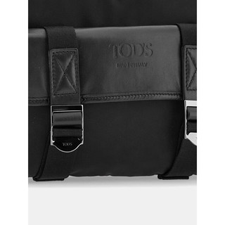 托德斯 TOD'S男士迷你织物拼皮革邮差包单肩斜挎包 9990 PZ