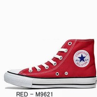88VIP：CONVERSE 匡威 女士红色帆布鞋