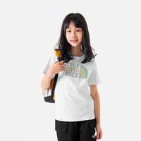 THE NORTH FACE北面童装男女童短袖T恤户外透气24春夏|88ME FN4/白色 S