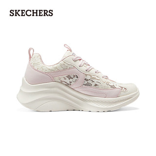 斯凯奇（Skechers）2024年赵露思同款糕糕鞋夏季舒适透气运动休闲女鞋117520 薰衣草色/LAV 42 尺码偏大，选小一码