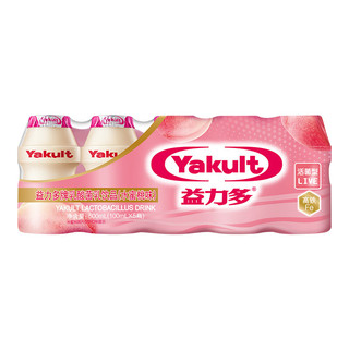 Yakult 养乐多 水蜜桃味 100ml*5 活性乳酸菌饮品