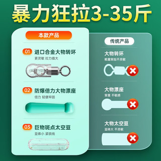 小凤仙大物线组多重加固强劲拉力绑好鱼线成品线组专攻大物鲢鳙草鳊翘嘴 9m 强拉力主线 10号线/1卷装